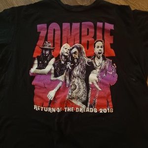 SOLD - rob zombie tee